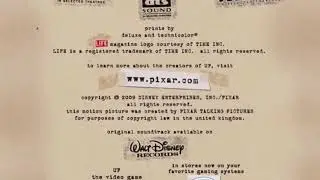 Dist. by WDSMP/Pixar (in-credit)/Touchstone Pictures/Pixar Animation Studios [Closing] (2009)