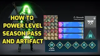 HOW TO POWER LEVEL SEASON PASS & ARTIFACT GUIDE // Destiny 2 Season of the Splicer