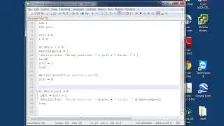 VBScripting Lesson 4 - Arrays