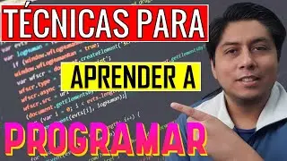 TÉCNICAS Para APRENDER a PROGRAMAR 👨‍💻 ¿Cómo Aprender Programación? 💻 ✅