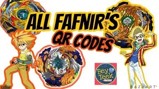 All Fafnir QR Codes!!   BEYBLADE BURST APP!