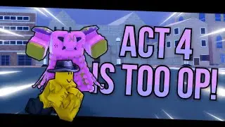 Tusk Act 4 Has A ONE SHOT Combo In N The JoJo Game