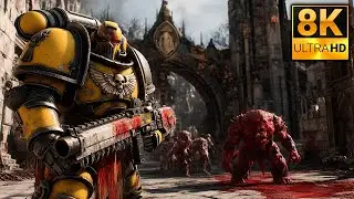 ABSOLUTELY BRUTAL GAME | LOOKS ABSOLUTELY AMAZING | ULTRA Graphics | Warhammer 40K Space Marine | 8K