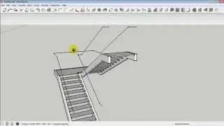 Cara mudah membuat berbagai jenis tangga di Sketchup