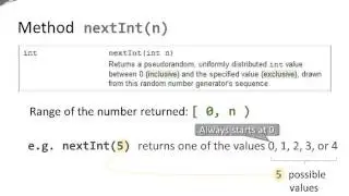 Java Basics - Random Number Generation Part 1