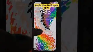 Apple New Wallpaper #shorts apple wallpaper #iphonefeatures #youtubeshortsvideo iOS wallpaper