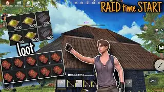 New SERVER RAiD START 😱 SOLO LAST DAY RULES Survival lite gameplay