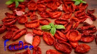 Вяленые помидоры в духовке 🍅 Заготовки на зиму 🍅 Сушим томаты в духовке