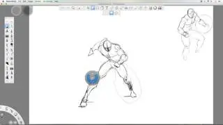 Drawing Comics in Sketchbook Pro 8 Live Stream  Tutorials 