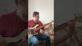 АГРЕССИВНАЯ ИГРА НА БАС-ГИТАРЕ #shorts