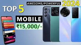 Top 5 Mobile Phones Under 15000 in March 2024 - 5G | 120Hz, 6000mAH | Phone Under 15000 !