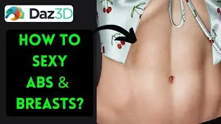 Daz Studio | How to sexy Abs and breasts?