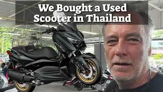 We Bought a Scooter in Thailand - Where We Bought a Yamaha XMax 300 and What Was Included