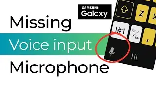 How to Fix Missing Microphone Voice Input on Samsung Galaxy Keyboard