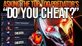 ASKING THE TOP 100 PREDATORS IF THEY CHEAT.... THIS IS A PROBLEM