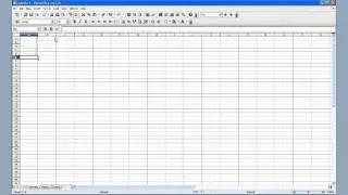 Open Office - Spreadsheet - AutoSum