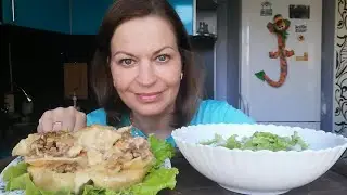 МУКБАНГ КОРОЛЕВСКИЕ РАКУШКИ ПОД СОУСОМ БЕШАМЕЛЬ/MUKBANG HALK FAMILY ЕДА ОБЖОР