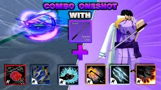 GRAVITY CANE REWORK Combo One Shot With All Melee | Blox Fruits Update 20