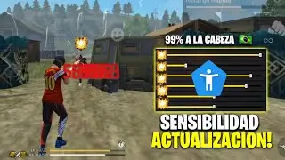 ✅ SENSIBILIDAD ACTUALIZADA⚙️Para dar TODO ROJO en FREE FIRE