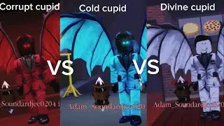 Corrupt Cupid & Cold Cupid & Divine cupid gameplay🔥🔥 - Roblox Survive the killer