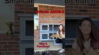 Let’s Make A Barn Cat Hutch! @Aivituvinpets #barncat #rabbithutch #farmlife