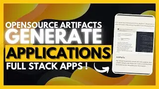 E2B AI Artifacts: Generate Full-Stack Apps For FREE - (Claude 3.5 Sonnet)