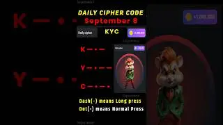 Daily cipher hamster kombat today | 8 September hamster kombat daily cipher combo | 5 million coins