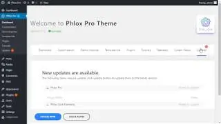 Phlox Pro Auto Update