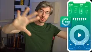 Ditch your metronome and use this app instead (Gap Click by Benny Greb)