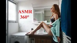 ASMR 360 ° - I wash you in the bathroom 😅 100% virtual reality effect and personal attention