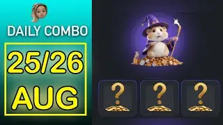 Hamster Kombat Daily Combo Bonus 25th AUGUST Today #hamsterkombat #dailycombo