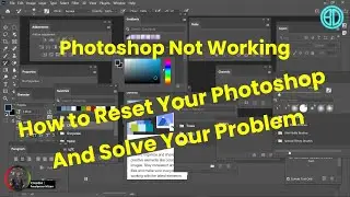 Photoshop Toolbar Missing  How to Reset Tools and Workspace in Photoshop  Reset photoshop  2022