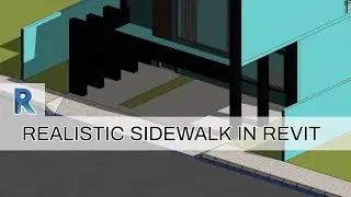 Best Way to Create Sidewalk and Sidewalk Ramp in Revit