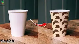 Simple And Quick Mockup Design In CorelDRAW | CorelDRAW Tutorial | Cup Mockup For Beginners