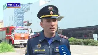 В ТЦ «Парк Плаза» прошла учебная эвакуация