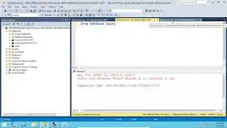 How to Delete or Drop the Database