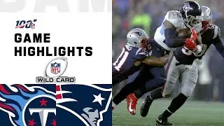 Titans vs. Patriots Wild Card Round Highlights | NFL 2019 Playoffs