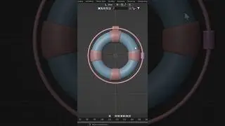 Lifebuoy in blender