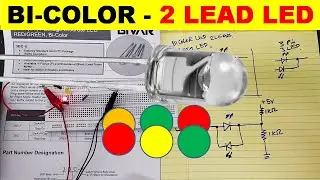 {797} Bi Color, 2 Lead LED, GPIO LED- 2 Pin LED