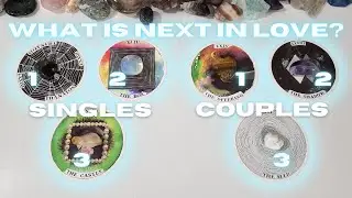 🩵 WHAT IS NEXT IN LOVE? Singles AND Couples 🦋 Pick A Card 🐠 Tarot Reading