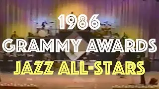 1986 Grammy Awards Jazz All-Star Band - "Groovin' High". So many legends!