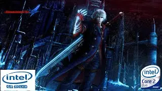 Devil May Cry 4 on intel GMA 4500MHD | intel core 2 duo | VRAM 128mb | gameplay laptop