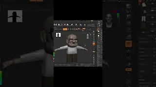 3 d model in zbrush#zbrush #characterdesign #artist #ai #artistic #3dprinting #blenderartist