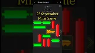 Mini Game Today 25 September Hamster Kombat How To Solve Mini Game Puzzle in Hamster Kombat (100%)