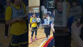 Indiana Fever training camp celebrates Leilani Correa’s birthday