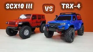 ВСЕ ПОБЕЖАЛИ ПОКУПАТЬ Axial SCX10 3 ... А стоит ли? Сравнительный тест против Traxxas TRX-4 Sport