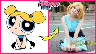 The Powerpuff Girls Characters IN REAL LIFE 👉
