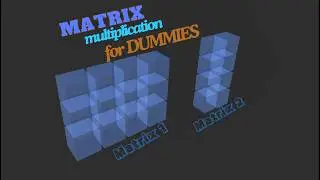 You won't forget Matrix Multiplication after watching this !!