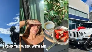 WEEKLY VLOG | I bought a car?! Settling into routine, running again, managing hip tendonitis