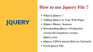 How to use Jquery File ?